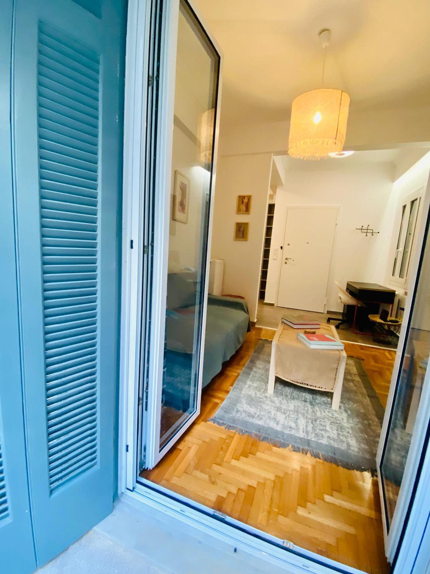 Antinoros Inn, Stylish Apartment,3' To Metro Aten Exteriör bild